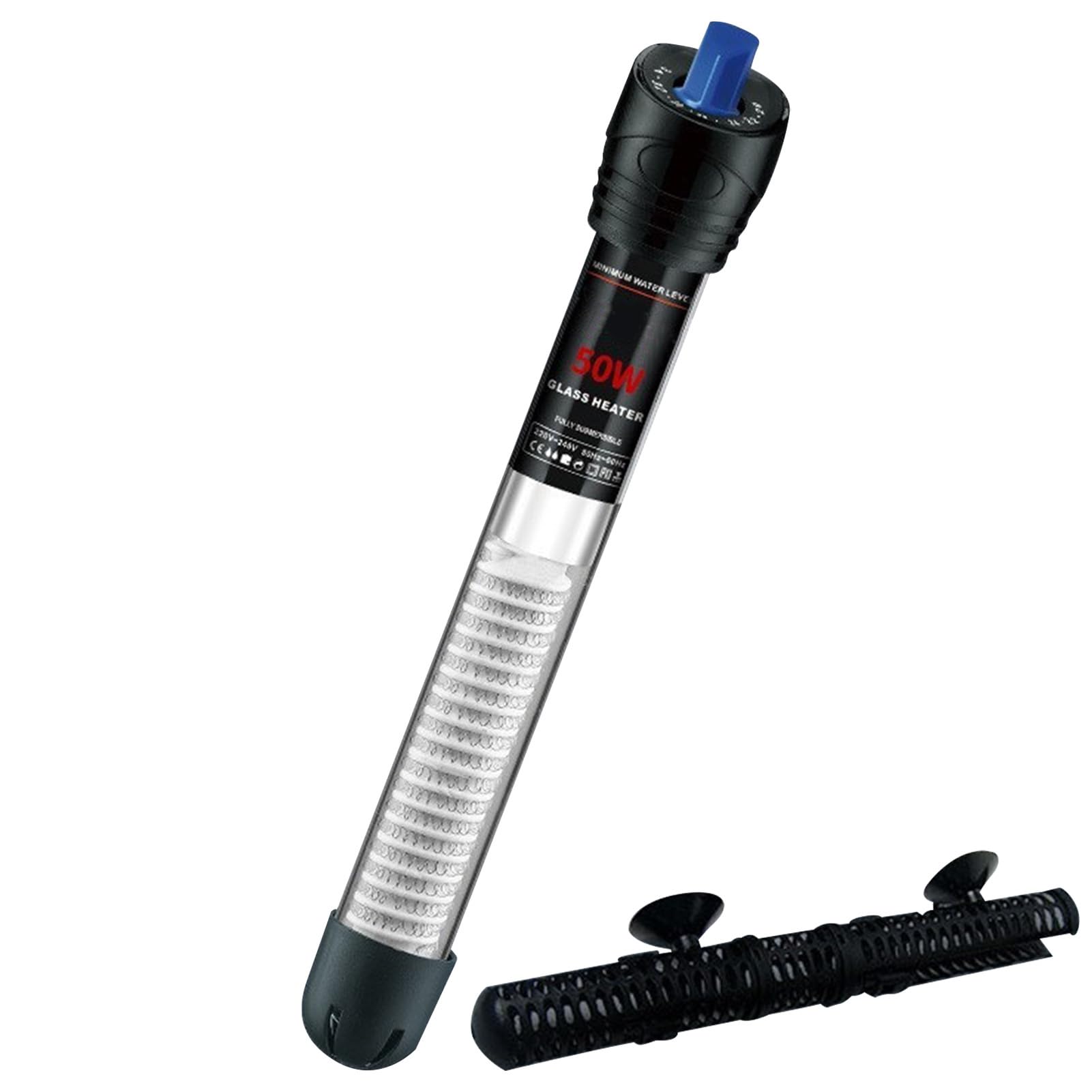 Amazon.co.jp: 水槽ヒーター、調整可能な水族館ヒーター、強力な安定性